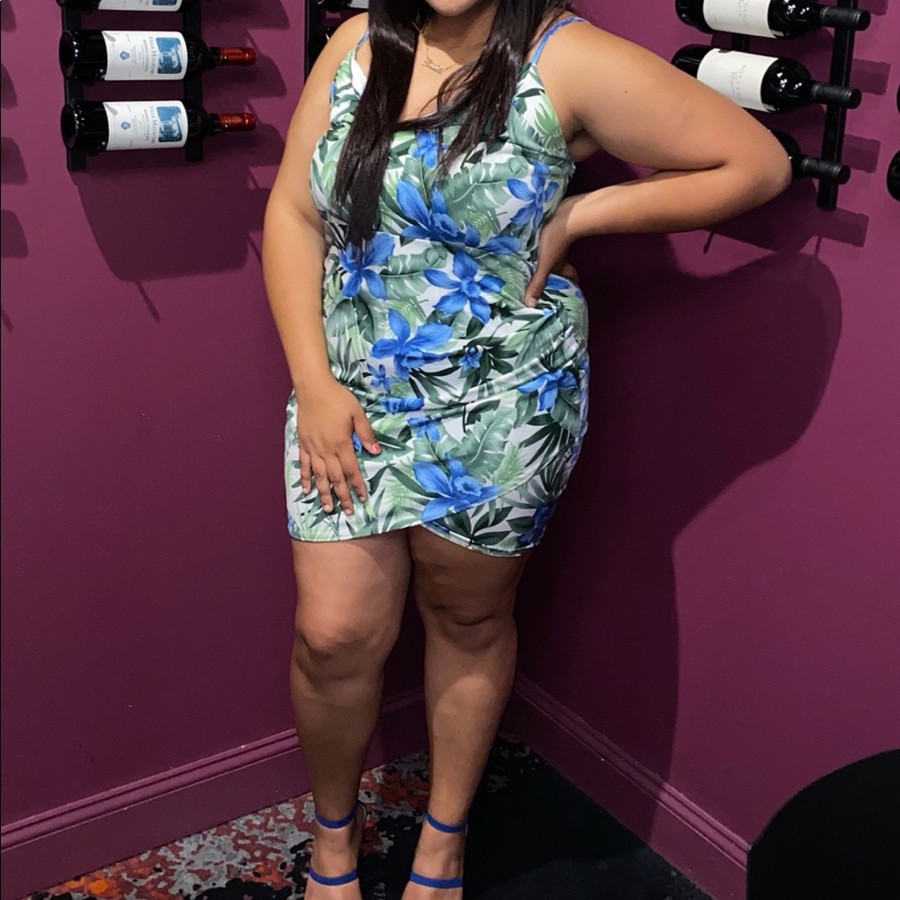 summer spaghetti strap date night dress